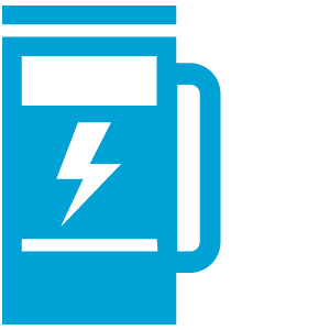 An Illustration of an EV charger