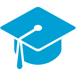 an illustration of a graduation cap