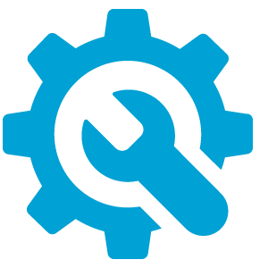 An illustration of Ranch and Cog that represents service